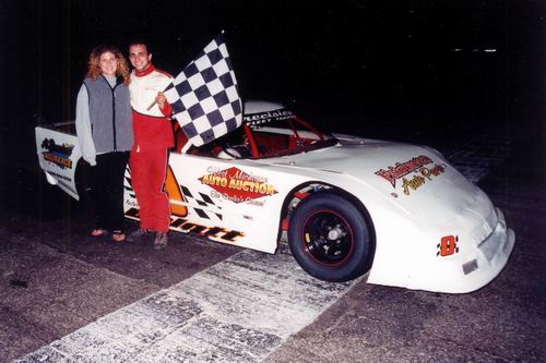 Auto City Speedway - Johnny Belott 1999 From Kim Novak (newer photo)